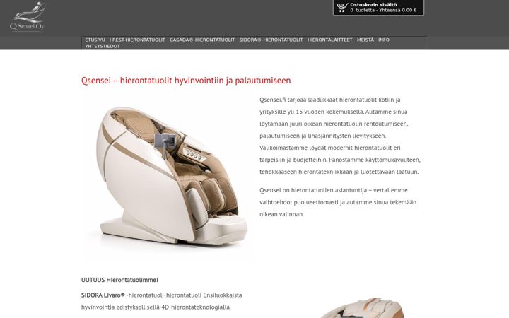 Screenshot of casadafinland.fi