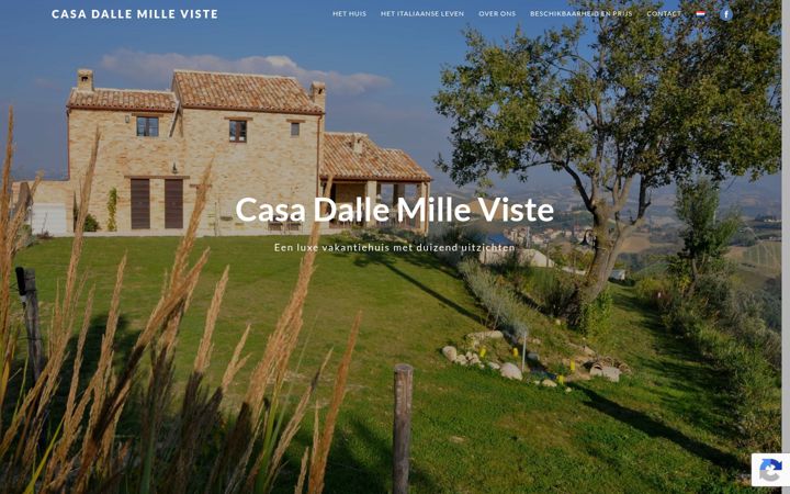 Screenshot of casadallemilleviste.com