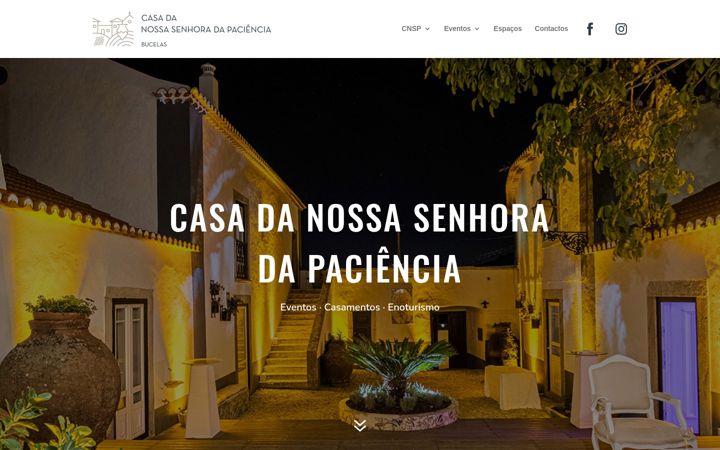 Posnetek zaslona casadapaciencia.pt