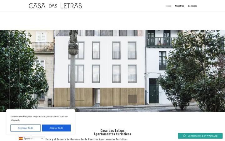Screenshot of casadasletras.es