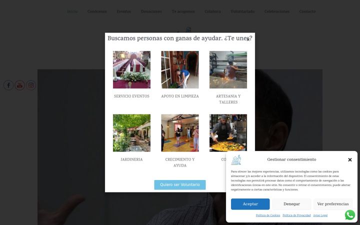 Screenshot of casadeacogidapepebravo.org