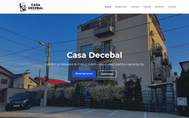 Screenshot of casadecebal.ro