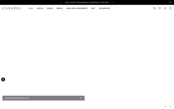 Screenshot of casadei.com
