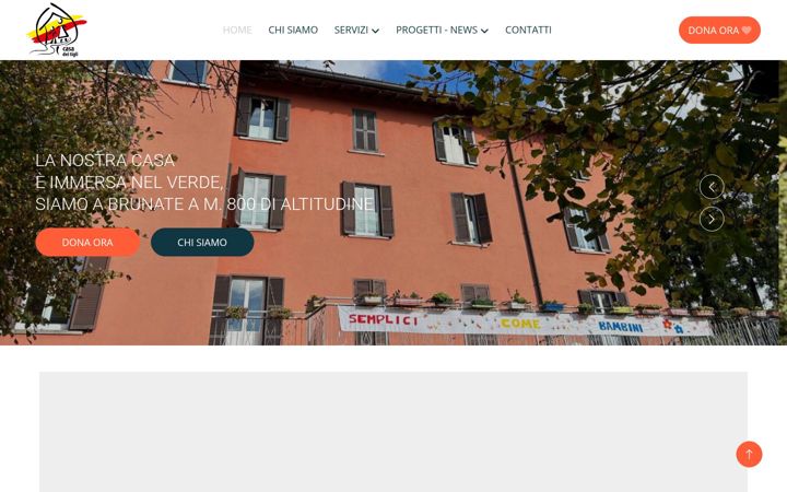 Screenshot of casadeitigli.it