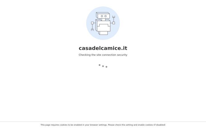 Screenshot of casadelcamice.it