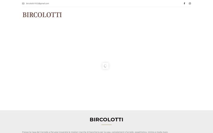 Screenshot of casadelcorredoperugia.it