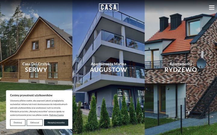 Zrzut ekranu casadelczyzyk.pl