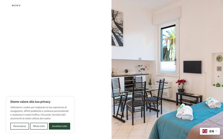 Screenshot of casadelforziereverde.it