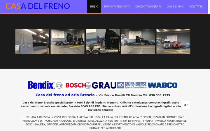 Screenshot of casadelfreno.net