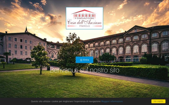 Screenshot of casadellanziano.it