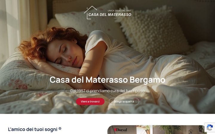 Ekrano kopija casadelmaterassobergamo.it