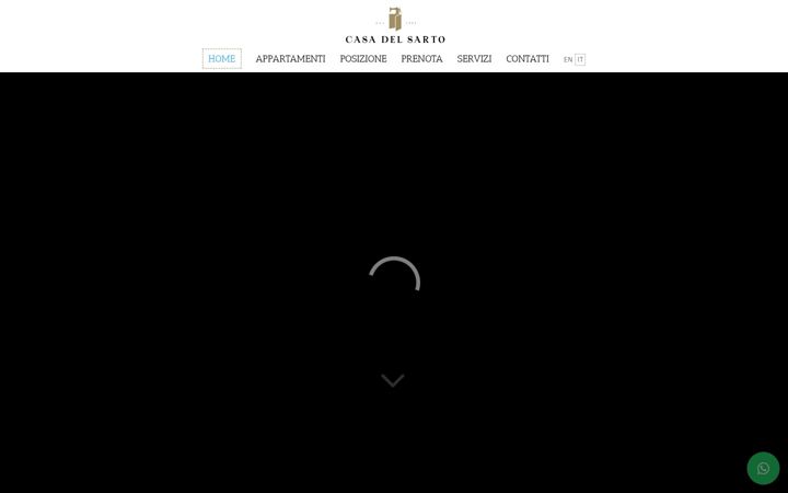 Screenshot of casadelsarto.it