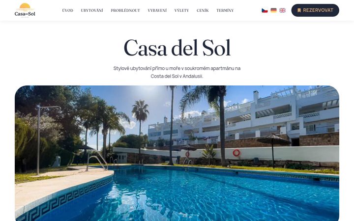 Screenshot of casadelsol.cz