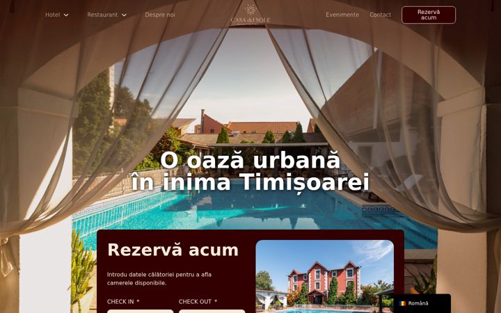 Skärmbild av casadelsole.ro