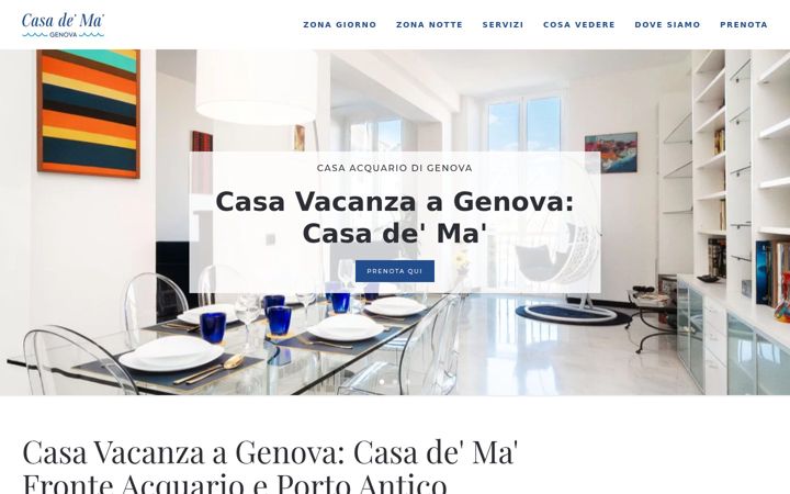 Screenshot ta' casadema.it