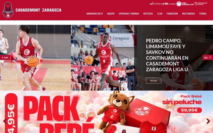 Skjámynd af casademontzaragoza.es
