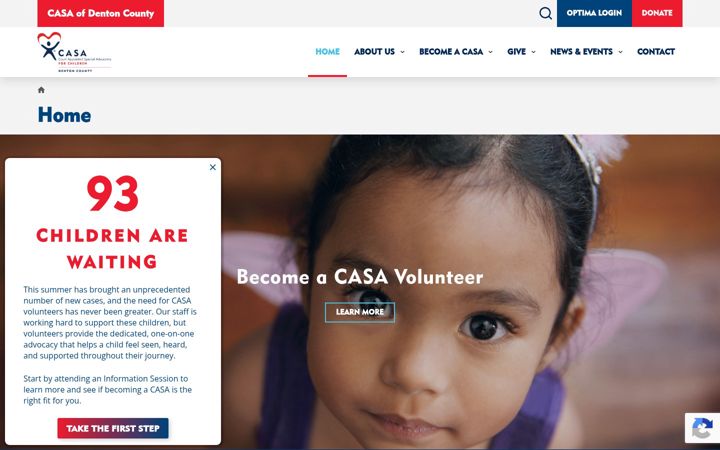 Screenshot of casadenton.org