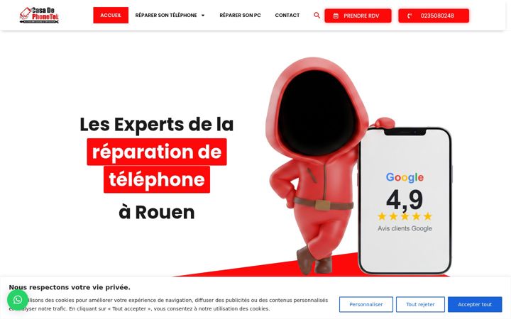 Screenshot of casadephonetel.fr