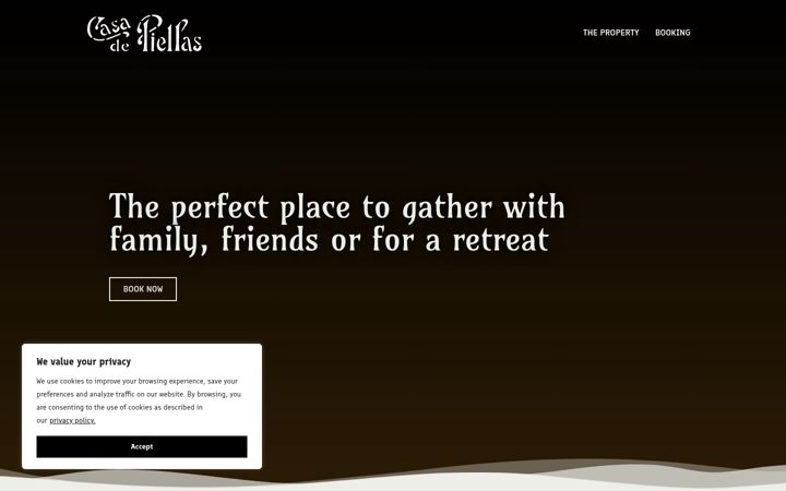 Screenshot of casadepiellas.pt