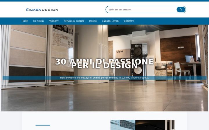 Snímek obrazovky casadesignmilazzo.it