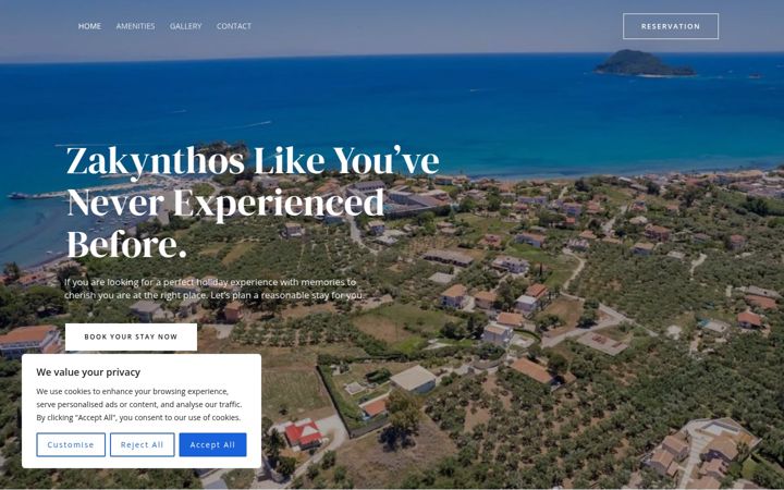 Screenshot of casadicampozante.com