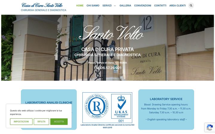 Screenshot of casadicurasantovolto.it