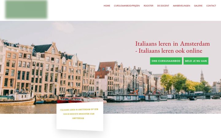 Screenshot of casadidante.nl