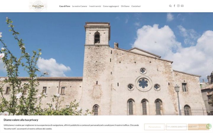 Screenshot of casadifiore.it