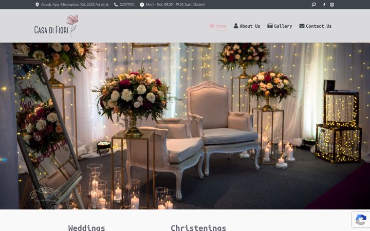 Screenshot of casadifiori.com