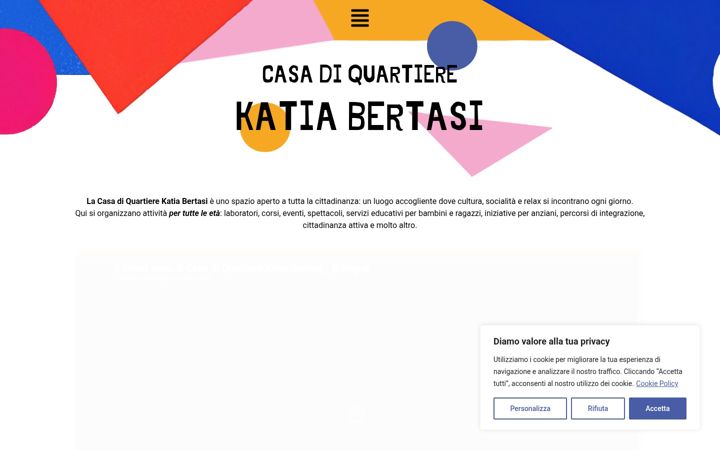 Captura de pantalla de casadiquartierekatiabertasi.it