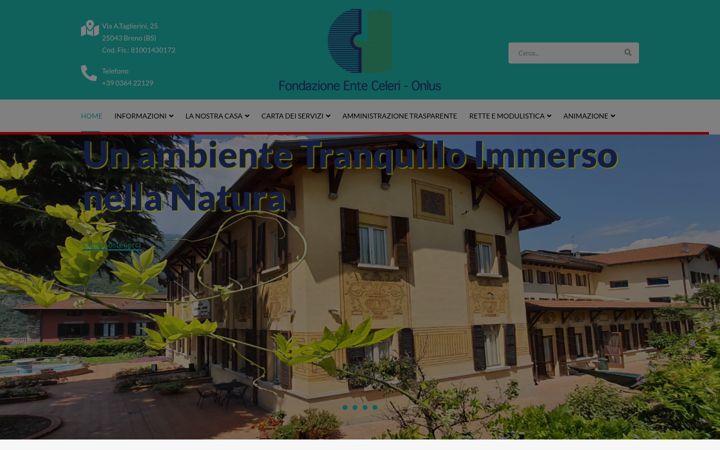 Screenshot of casadiriposobreno.it