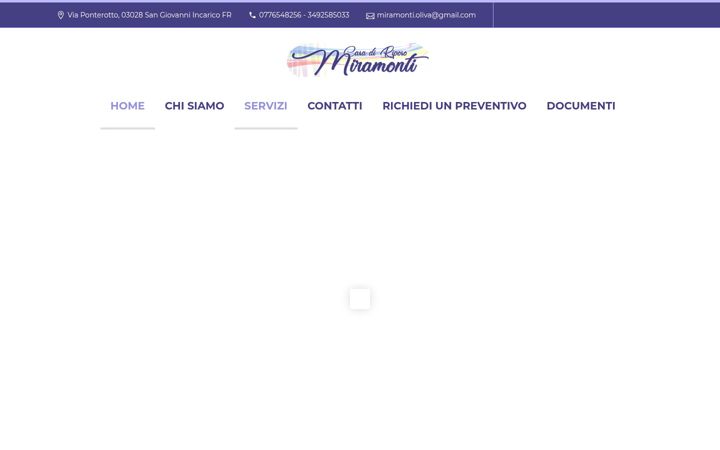 Screenshot of casadiriposomiramonti.com