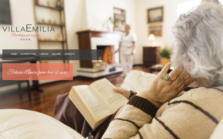 Screenshot of casadiriposovillaemilia.it