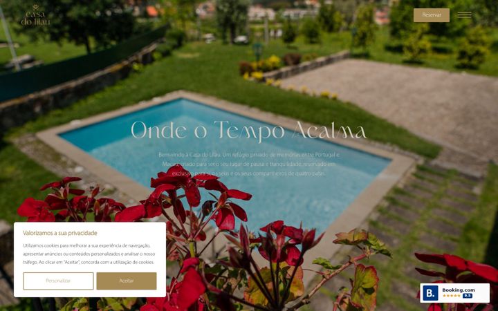 Screenshot of casadolilau.com