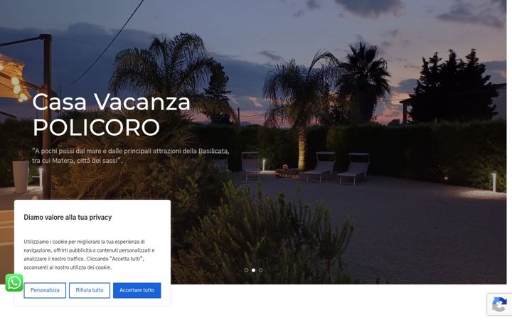Captura de pantalla de casadoma.it