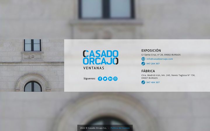 Screenshot of casadoorcajo.com