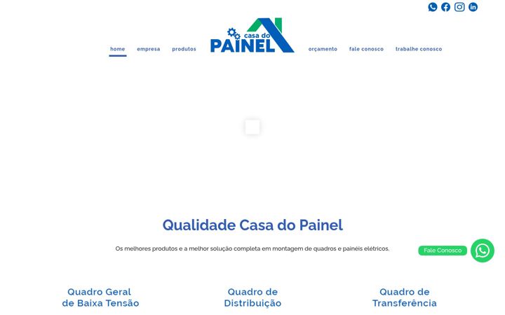 Zrzut ekranu casadopainel.com.br