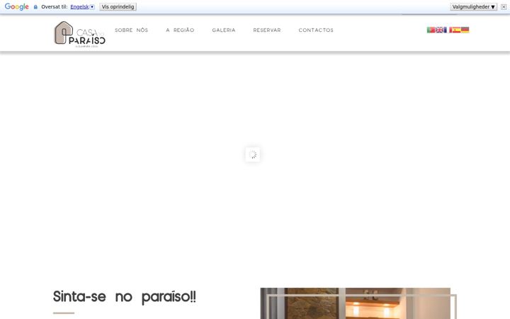 Screenshot of casadoparaiso.com