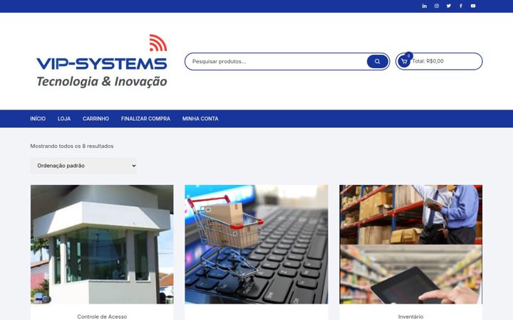Screenshot of casadopdv.com.br