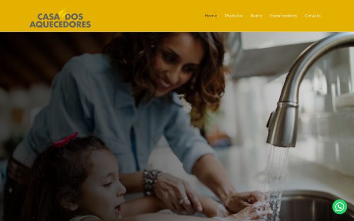Screenshot von casadosaquecedoresitapema.com.br