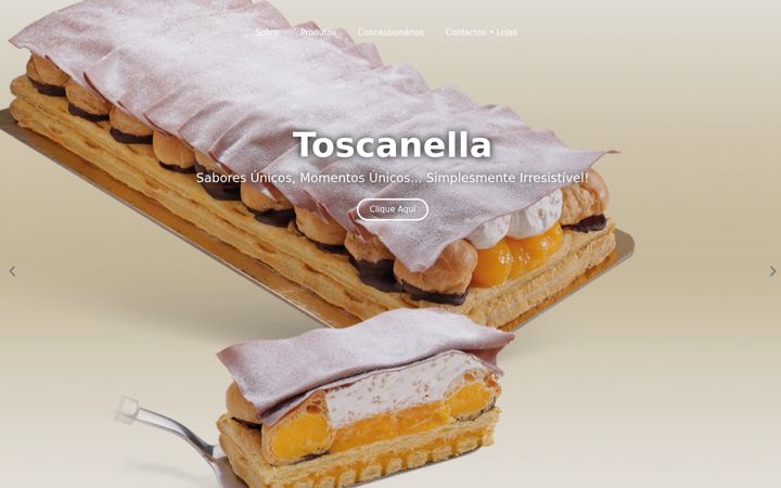 Screenshot of casadosprofiteroles.pt