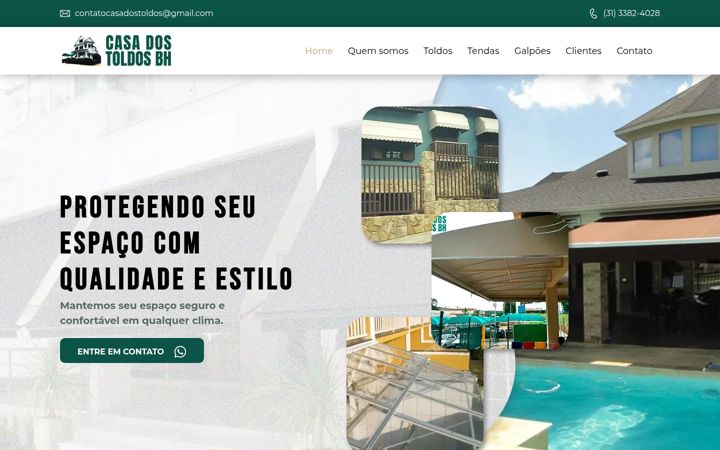 Screenshot von casadostoldosmg.com.br
