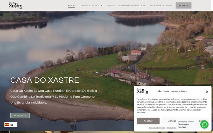 Screenshot of casadoxastre.es