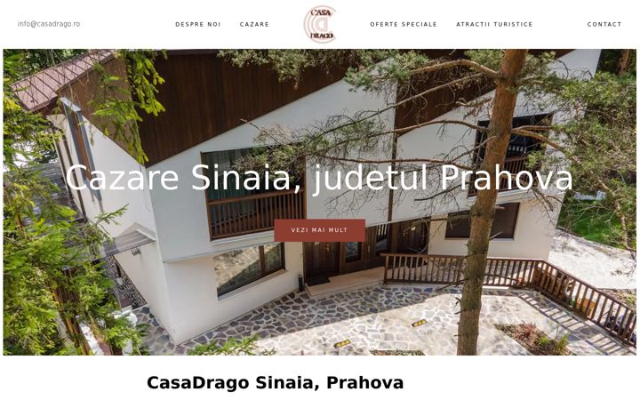 Екранна снимка на casadrago.ro