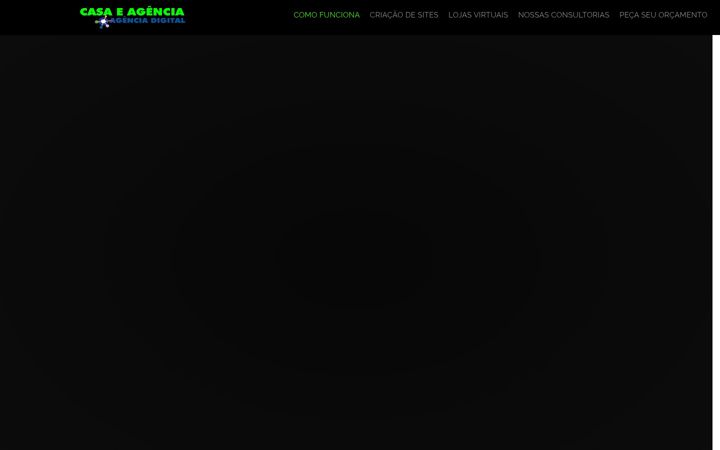 Captură de ecran a casaeagencia.com.br
