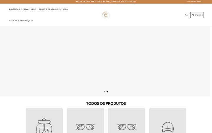 Screenshot of casaecapricho.com