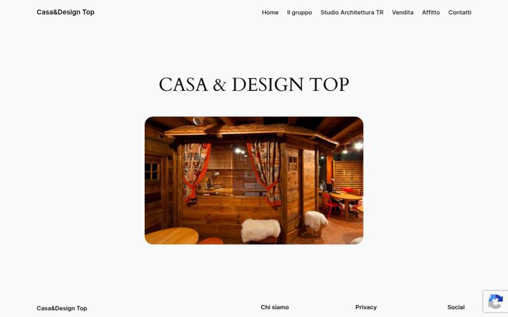 Screenshot of casaedesigntop.it