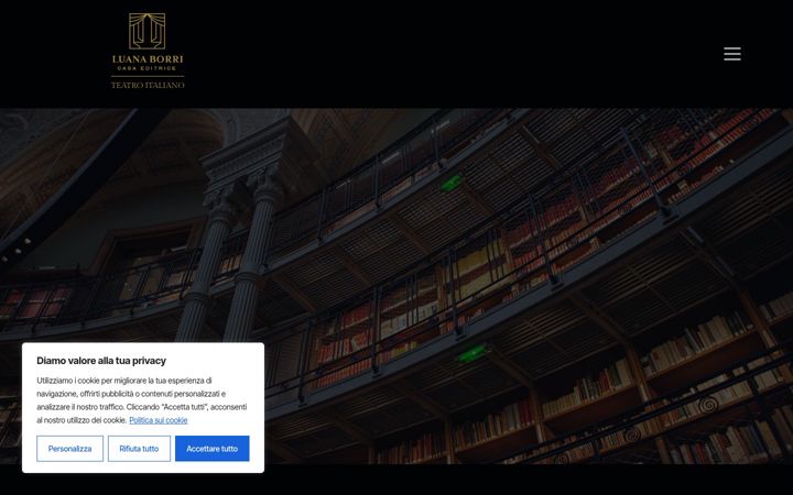 Captura de pantalla de casaeditriceluanaborri.it