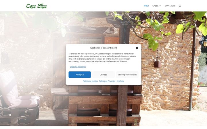 Screenshot of casaelisa.com