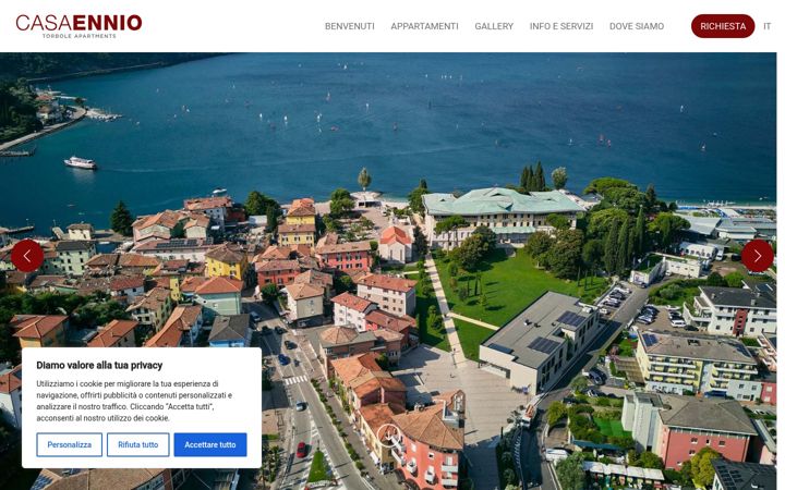 Screenshot of casaennio.it